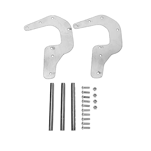 RC Front Bumper Set, Aluminum, Anti-Collision for LOSI LMT for 4WD Solid Axle Car