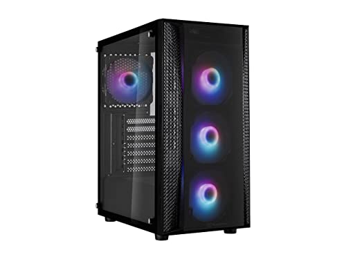 Gabinete SilverStone FARA B1 PRO, Iluminación ARGB, Vidrio Templado, Torre Media ATX, Modelo SST-FAB1B-PRO miniatura 2