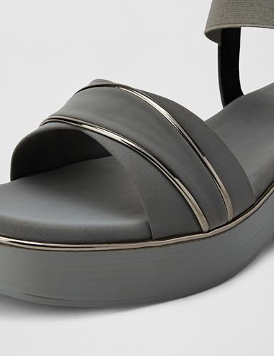 Image of Metro Women Wedge Heel Comfort Fashion Backstrap Sandal