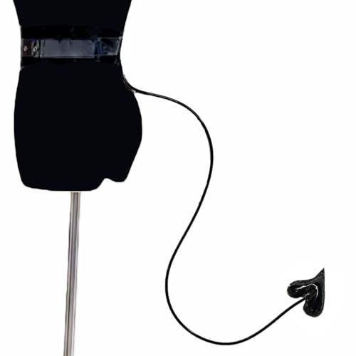 ATekatac Devil Tail Halloween Cosplay Props Cute Love Heart Demon Tail (J Love Black)