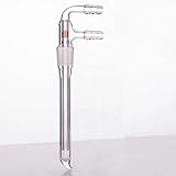Lab Cold Finger Condenser, 14/20 19/22 24/40, Condenser, Cold Finger, with DRIP TIP, Borosilicate Glass...