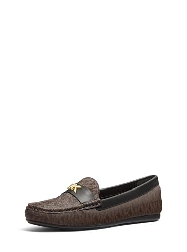Michael Kors Women's Melanie Moccasin, Brown, 8