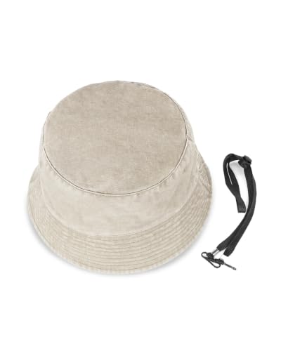 Image of Zylioo XL XXL Bucket Hat for Big Heads, Washed Cotton Sun Hat | Roomy L-XXL Fit With Washed Cotton Comfort, Easy To Fold For Fishing, Beach, Hiking, Travel, And Summer Wear