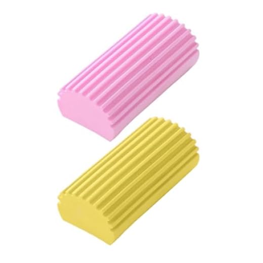 Esponja mágica de Limpieza,Damp Duster, Damp Duster Clean Sponge, Plumero para Limpiar Persianas Venecianas y de Madera, Ventilaciones, Radiadores, Zócalos, Espejos y Telarañas,2pc