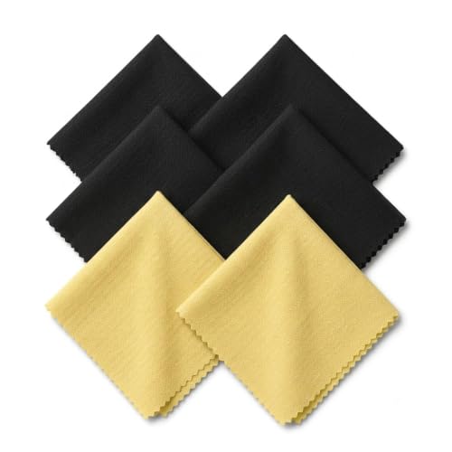 6'lı 15x18 cm Mikrofiber Ekran ve Gözlük Temizlik Bezi Seti