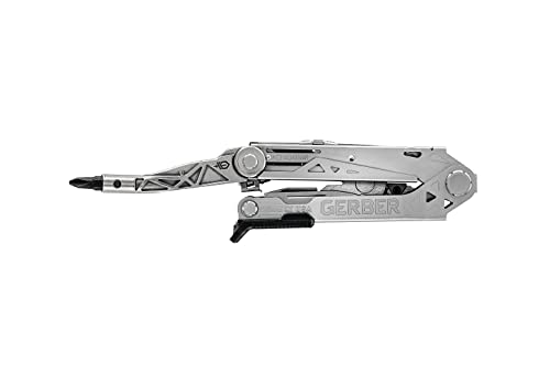 Gerber Gear Center-Drive Multitool Bit Set With Pliers, Knife & More - Coyote Brown Berry-Compliant Sheath #TOP2