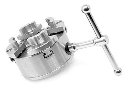Wen LA4374 3.75-Inch 4-Jaw Self-Centering Lathe Chuck Set thumb #2