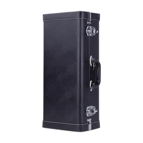 Luwecf Estojo para Saxofone Alto, Leve, Retangular, Prático E Portátil, Preto