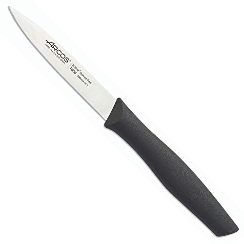 Arcos 188 Cuchillo, Acero Inoxidable, Negro, 100 mm