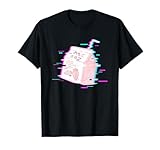 japanese vaporwave strawberry milk carton maglietta