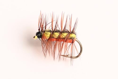 Blue Wing Olive Trout Crack Dry Fly, 6-PACK (16#)