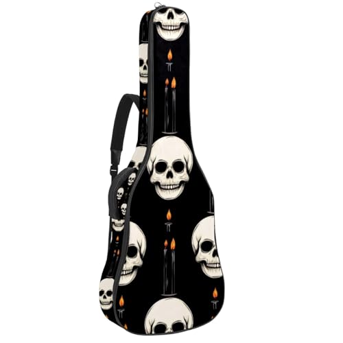 Housse guitare 109 cm imperméable en oxford pour musiciens nomades