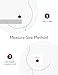 Momcozy Flange Insert 15/17/19/21mm Compatible with 24mm Flange/Shield of Most Pumps, Insert for Breast Pump Replacement Accessories, 4PCS