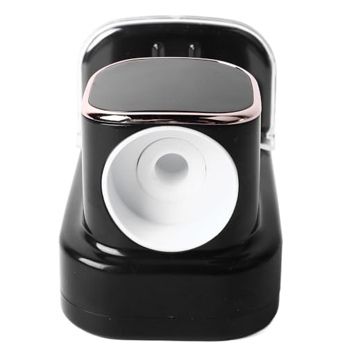 Image of Toothpaste Dispenser, USB Powered Wall Mount Adjustable Automatic Toothpaste Dispenser Electric Toothpaste Dispenser with Responsive Sensor for Bathroom (Black), OPPWONGnr40vgit61-12