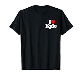 LOVE OF KYLE HEART NAME TEES