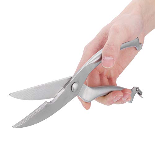 Tijeras de cocina, tijeras para pollo de alta resistencia tijeras para aves de corral Tijeras multiusos para carne, caza, pollo con hueso