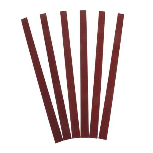 FUNOMOCYA 6pc Guitar Fret Sanding Polishing Kit 100/240/320 Grit Sandpaper Guitar Maintenance Kit