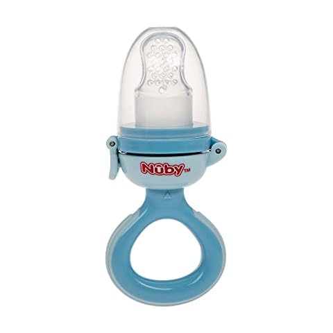 Nuby - Nibbler chupete de silicona para bebés Cover