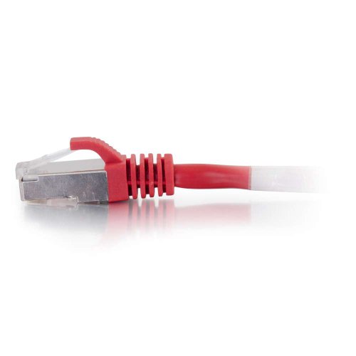 C2G/Cables to Go 00855 Cat6 Snagless Shielded (STP) Network Patch Cable, Red (20 Feet/6.09 Meters), 20 ' - Image 3