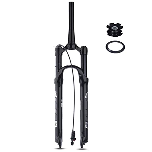 Gerenecic 26/27.5/29 Zoll MTB Federgabel Schwarz