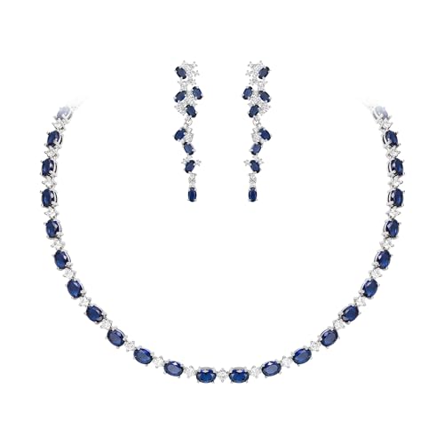 Questo set di gioielli per feste è un regalo ideale per la vostra sposa, damigella d'onore, fidanzata, moglie, fidanzata, figlia, madre, sorella, nonna, qualcuno speciale o semplicemente per voi stessi.