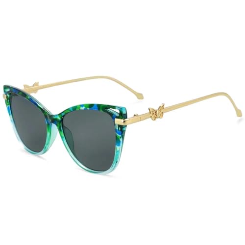 Lunettes de soleil papillon contre l'éblouissement avec verres dégradés