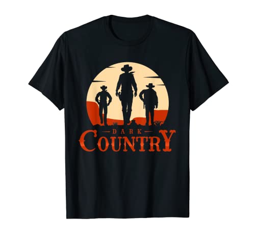 Rock Country Music Design oder Dark Country T-Shirt
