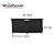 Woodhaven 8 Foot Waterproof Full Cover - Covers 1/2 Cord Woodhaven Outdoor Firewood Rack - Reinforced With Front Open Straps - Keeps Logs Dry (Black)