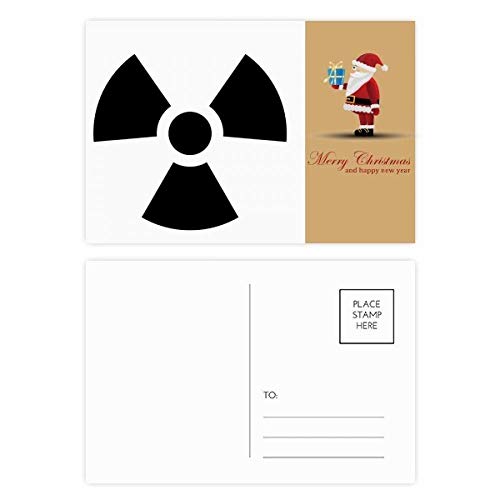 Lot de 20 cartes postales Dangerous Chemical Père Noël style graphique