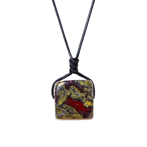 Runyangshi Dragon Blood Stone Square...