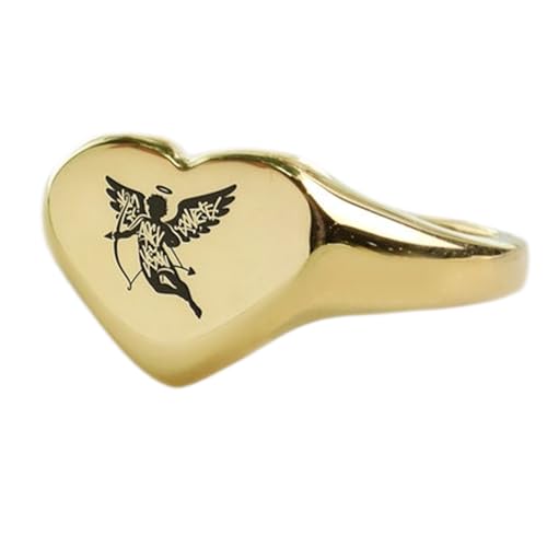 Bague Cupidon en forme de cœur, le bijou vintage de votre quotidien