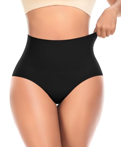 Image of Werena Tummy Control Shapewear for Women High Waisted Body Shaper Panties Slimming Girdle Shaping Briefs
