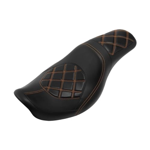 Asiento de motocicleta para rutas de fin de semana en pareja para Dyna FXDWG