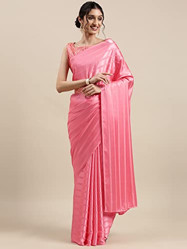 Image of AKHILAM Women's Aura Silk Woven Design Saree With Unstitched Blouse Piece (FF08AURA80 Parent)