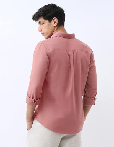 Image of Urbano Fashion Men's Cotton Full Sleeve Regular Fit Casual Solid Shirt