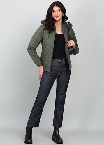 Image of Qube By Fort Collins Women's Polyester Standard Length Jacket
