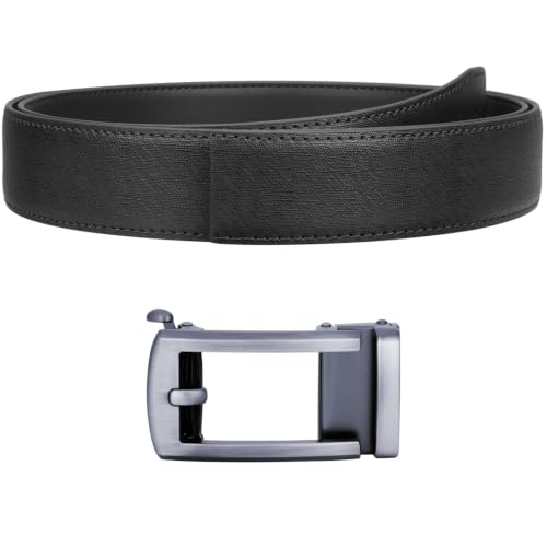 Image of Labnoft Men's PU Leather Auto-lock Belt