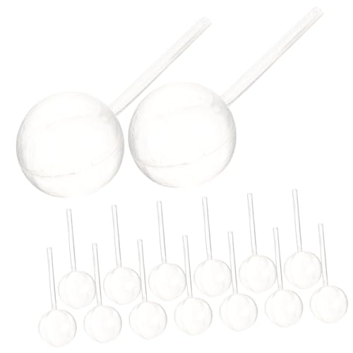 SOLUSTRE Spherical Straw Liquid Pipettes Plastic Dropper Pipettes for Efficient Squeeze Transfer