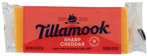 Tillamook Sharp Cheddar Cheese, Vegetarian Friendly,...