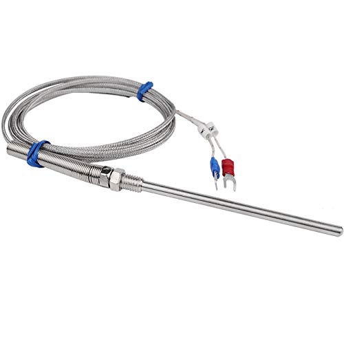 Sonde thermocouple K acier inoxydable 0°C 600°C capteur température pour four