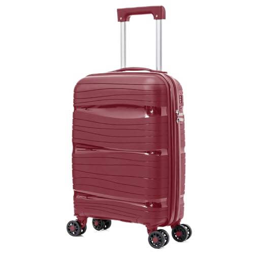 ARTREE Maleta Cabina 52x35x20 Maleta Cabina NiñO NiñA para Ryanair Vueling, 10 Kg, Material PP, Cerradura con CombinacióN,EcolóGica Resistente A DeformacióN, Ideal para Viajes Y Escuela