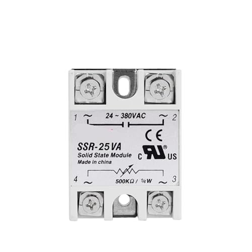Regulador de voltaje SSR 25VA para solucionar fluctuaciones térmicas en sistemas de producción