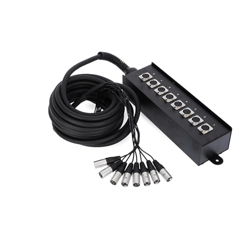 Adam Hall Cables K 8C 10 - Boîtier de Scène 8/0 10 m