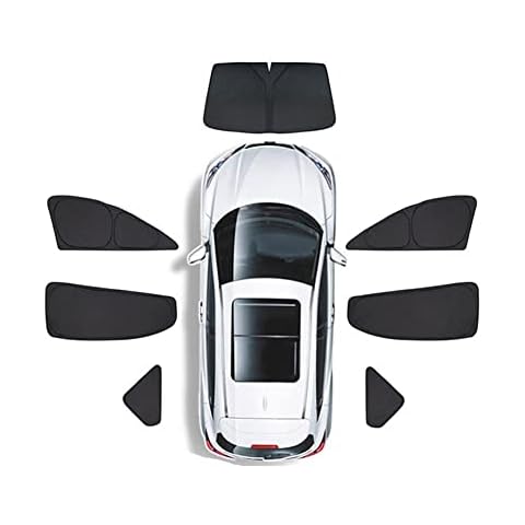HYSMYXGSLKJ Car Window Sun Shades for Tesla Model 3 2018-2021, Summer Uv Protection Side Window Sunshade Anti-Mosquito Shading Screen Cover Blinds Protects Baby Accessories Cover