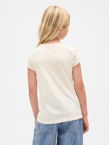 Image of Gap Girls Short Sleeve Logo Tee T-Shirt