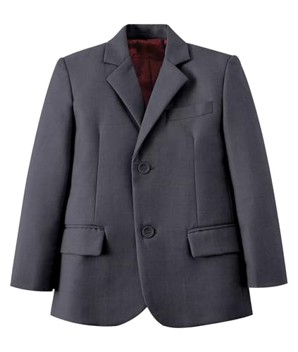 Boys' Formal Solid Color Blazer Jacket School Uniform Coat