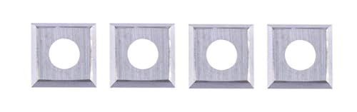 Scheppach Wendemesser-Set 4-tlg. | passend für Scheppach Lackfräse LFR720 | Ersatzmesser | Fräsmesser | Wechselmesser | Abmessungen: 14 x 14 mm Scheppach Wendemesser-Set 4-tlg. | passend für Scheppach Lackfräse LFR720 | Ersatzmesser | Fräsmesser | Wechselmesser | Abmessungen: 14 x 14 mm