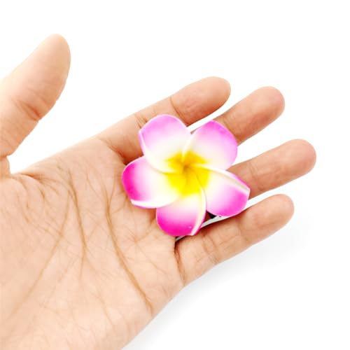 40 pinzas de cabello flor de foam ROYHOO miniatura 3