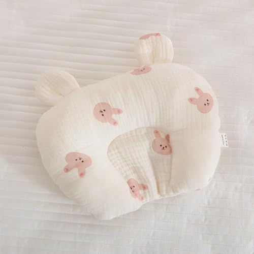 Générique Coussin Bebe Tete Plate, Oreiller pour Enfant, Oreiller pour Nouveau-né, oreillers Respirant pour Enfant déformable, adapté aux Nouveau-nés de...