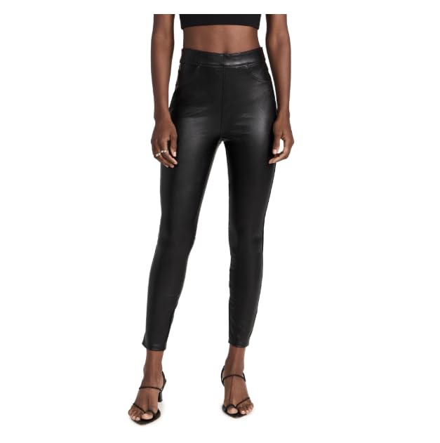 Leather-Like Ankle Skinny Pants by Spanx